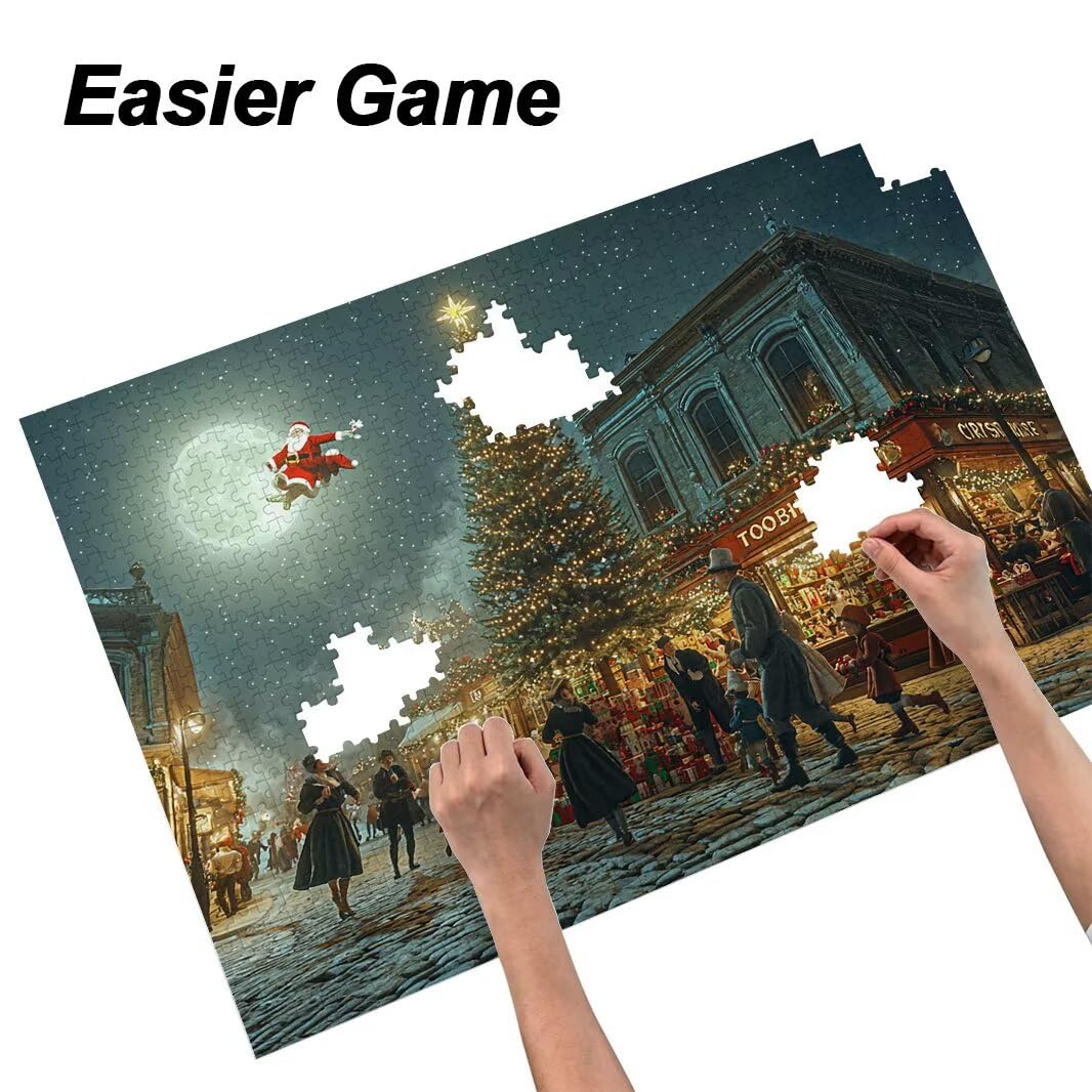 Puzzle 3000 Pièces Adultes, Puzzle Noël Impossibles pour Adultes -4582