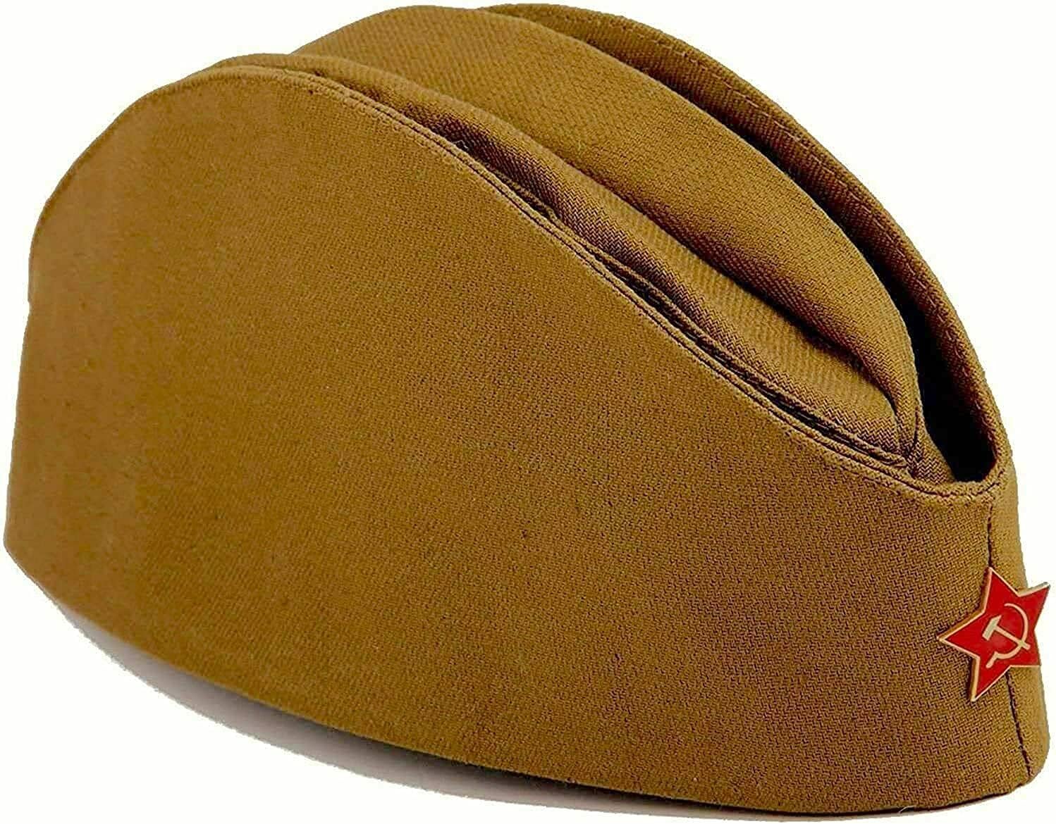 BELEON Russian Pilotka Soviet Military Hat Ww2 Uniform cccp hat Communist Cap