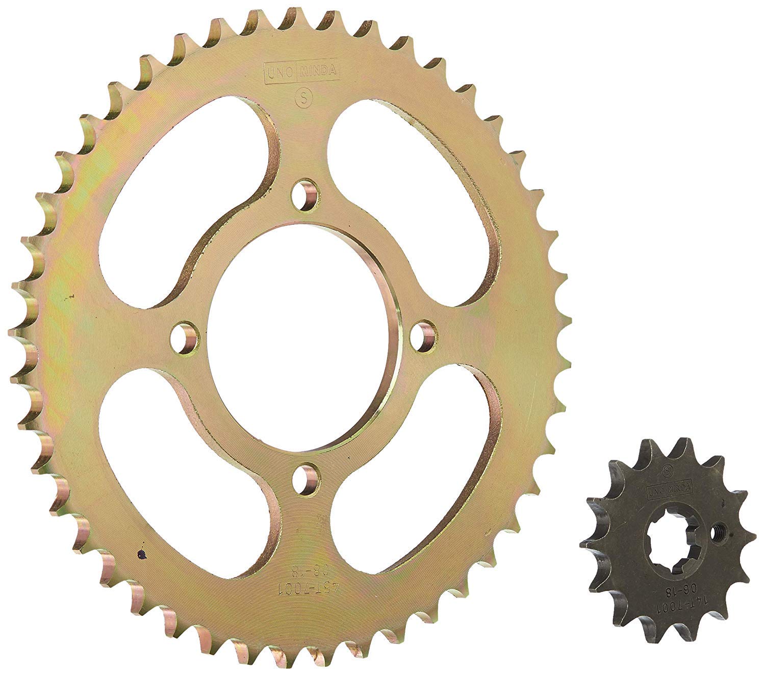 Uno Minda CH-7001 Quadra Rivet Chain & Alloy Steel Hardened