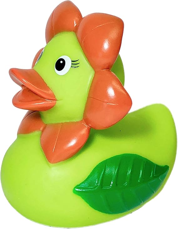 Flower Rubber Duck | Ducks in the Window