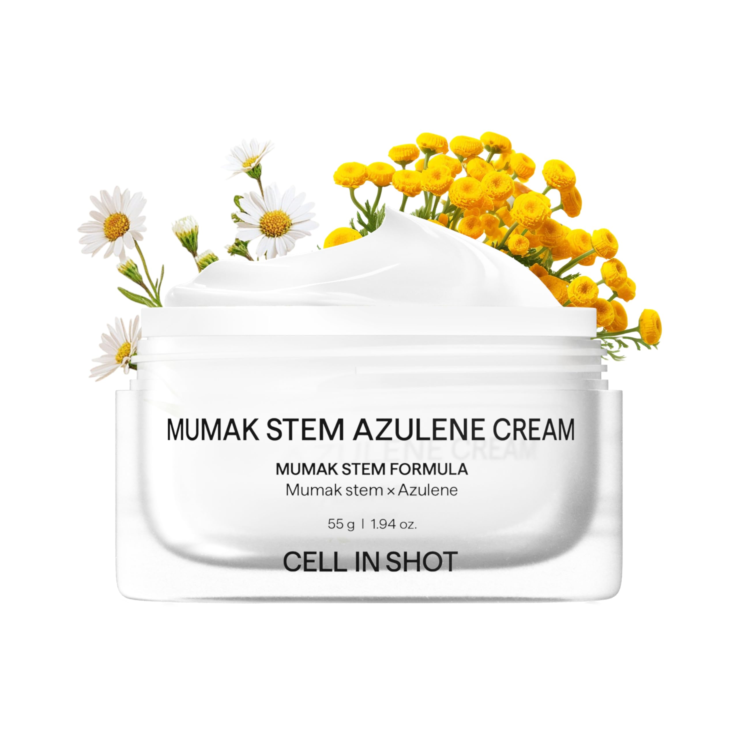 Amazon.com: CELL IN SHOT Mumak Stem Azulene Cream – Hydration and