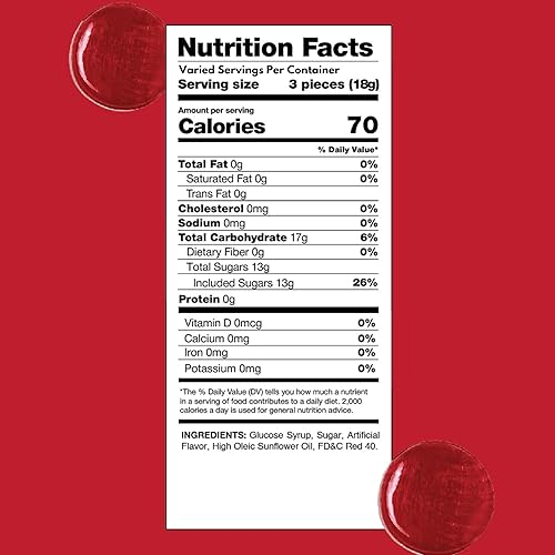 Miniatura 2 de Discos de caramelo duro de canela  3 libras  Caramelos duros clásicos de la vieja escuela con sabor a canela  Surtido de dulces vintage americanos a