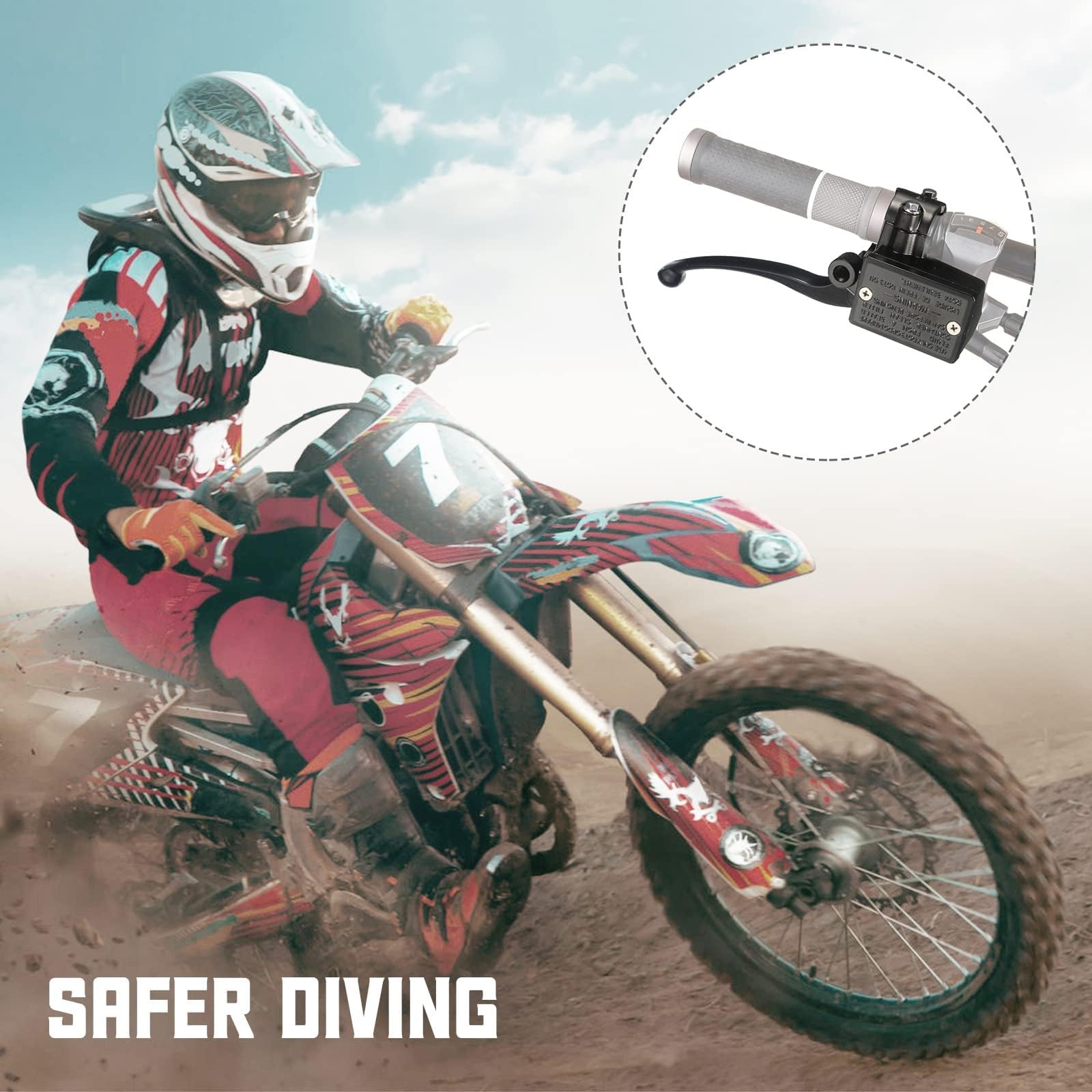 Amazon.co.jp: クラッチブレーキレバー に適合する YZ250F オートバイ