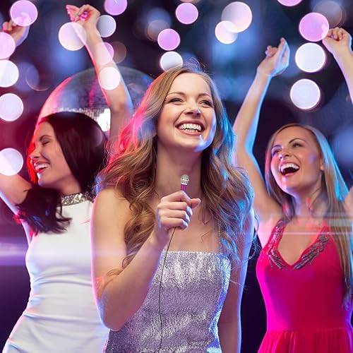 Miniatura 4 de Minimicrófono de karaoke, minimicrófono para grabación de voz, portátil, para cantar, grabar