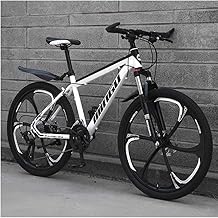 Sponsored You’re seeing this ad based on the product’s relevance to your search query.Learn more about this advertisement UIGJIOG 26 Inch Men's Mountain Bikes, High-Carbon Steel Hardtail Mountain Bike, Mountain Bike with Front Suspension, Adjustable Seat, 21 Speed, 6 Spoke