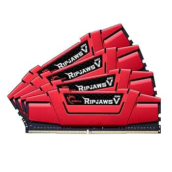 メモリー G.SKILL RipjawsV DDR4 3600MHz 64GB(32x2) G.SKILL RipjawsV Series DDR4 RAM (XMP) 64GB (2x32GB) 3600MT