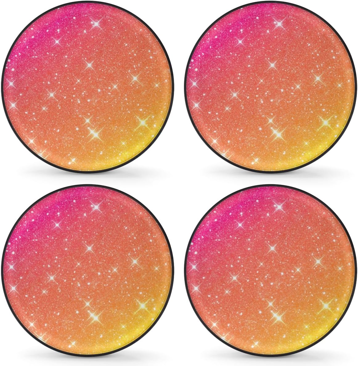 Color Flash Tire Covers Portable Spare Tire Cover Soft Durable Waterproof Dustproof Set of 4 Bags 16 Inches for Car Truck SUV Trailer Camper