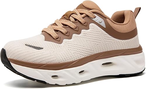 Womens Slip On Walking Shoes Cushioning Non Slip Work Fashion Sneakers Breathable Comfortable Workout Running Tennis Gym Athletic Shoe