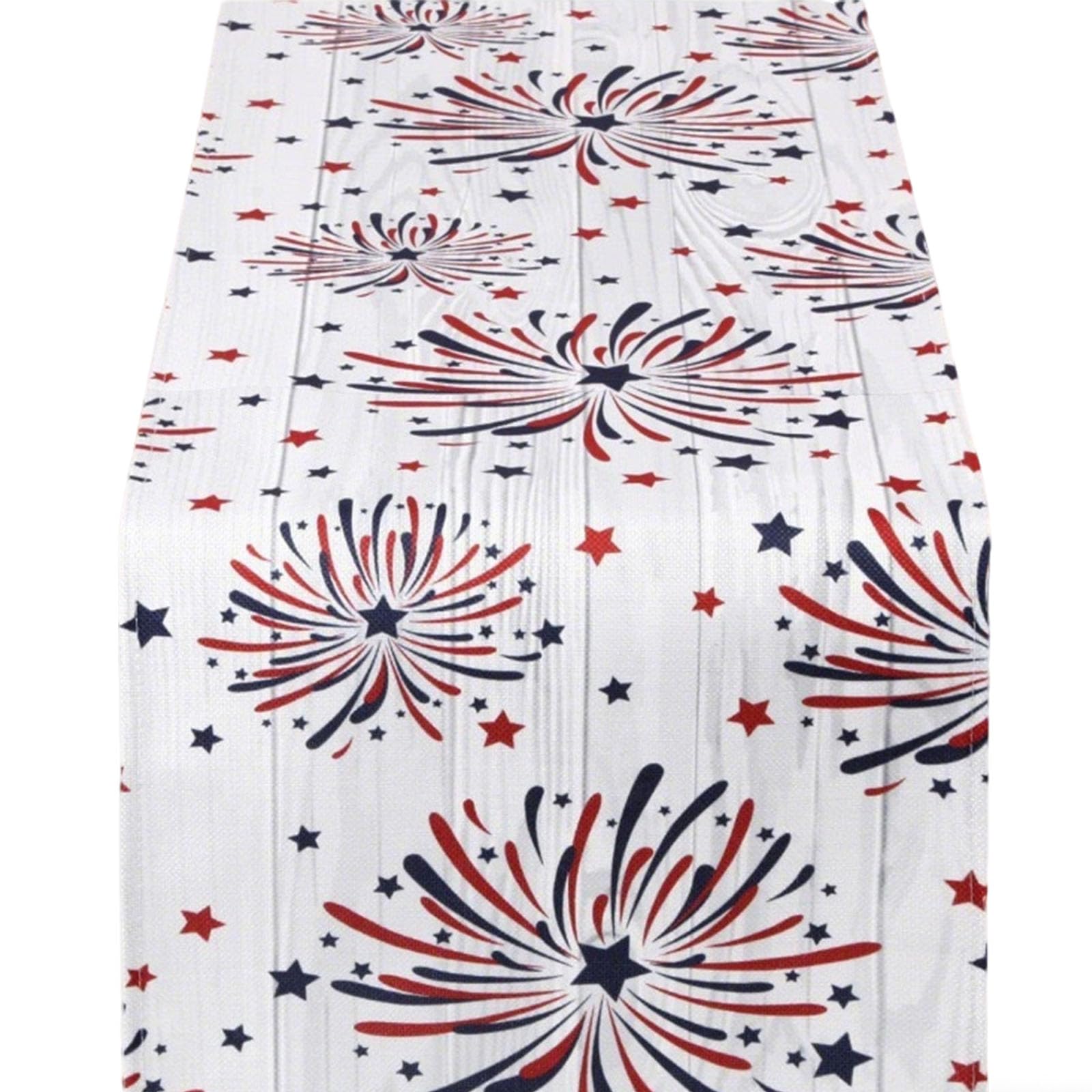 Piceioep Table Runner America Independences Day Patriotic Tablecloth 4Th of July Kitchen Holiday Parties Celebration Decors Holiday Themed Table Runner