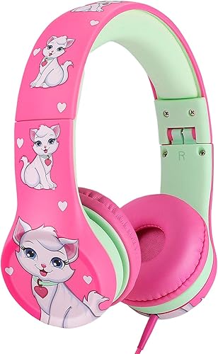 Miniatura 6 de Auriculares infantiles para niños pequeños, volumen limitado.(verde)