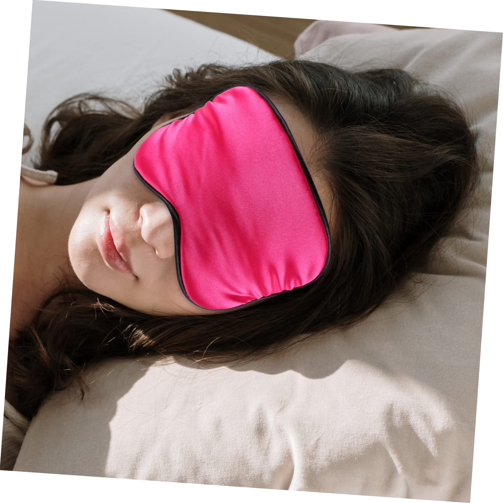 Healeved 9 Pz Benda Maschere Per Gli Occhi Addormentati Impacco Caldo Luce Che Blocca Il Sonno Maschere Da Viaggio Per Aereo Copertura Degli Occhi Uomini e Donne Seta Maschera Doppia Faccia
