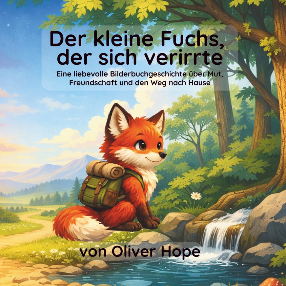 Der kleine Fuchs, der sich verirrte: Eine liebevolle Bilderbuchgeschichte über Mut, Freundschaft und den Weg nach Hause (Die kleinen Finn Geschichten)