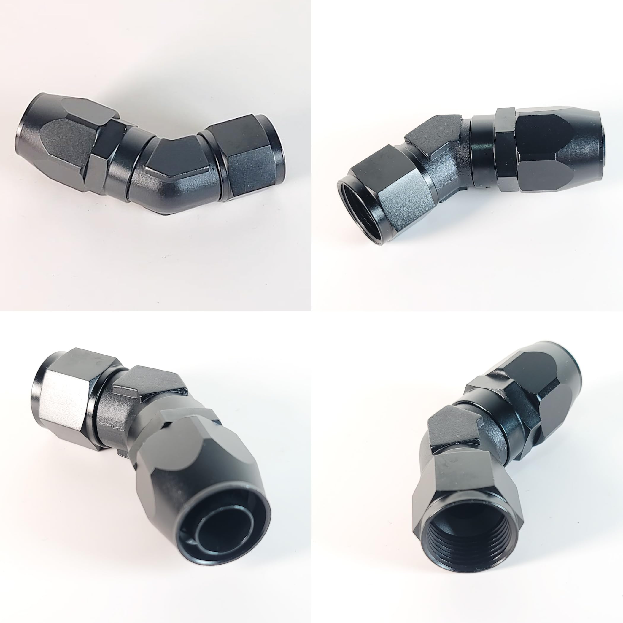 2個セット AN6 オイルクーラー ホースエンド フィッティング 150