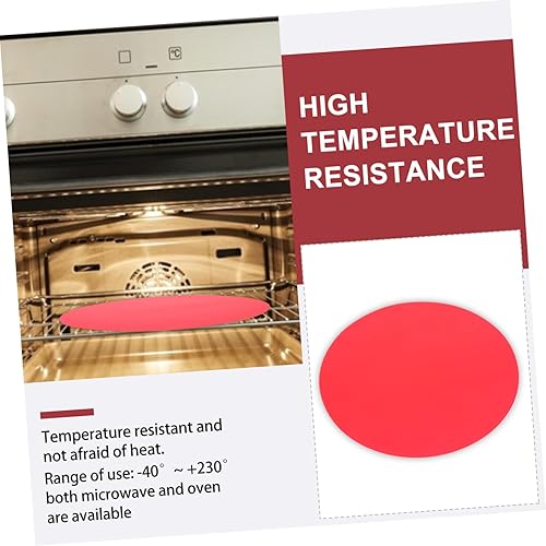 Miniatura 8 de TIDTALEO Alfombrilla de silicona para hornear, 2 unidades, para microondas, para mesa de comedor, manteles individuales de silicona, alfombrilla