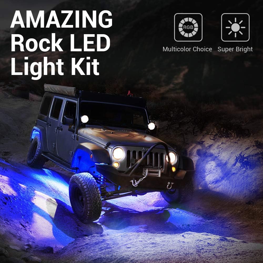 Single MICTUNING RGB Rock Light Pod