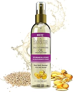 Daily Vitamin Body Oil with Sesame Seed Oil and Vitamin E