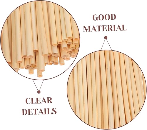 Miniatura 3 de HANABASS 100 piezas de tubos de repuesto para tubos de anidación de repuesto, tubos de casa, herramienta de apicultor para abejas masoneras, tubos