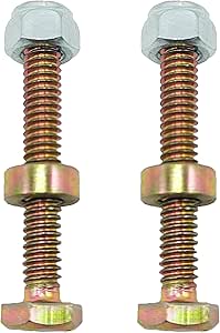 4 Shear Pins Lock Nuts & Spacers Fits Husqvarna 301172 Fits - Foto 11