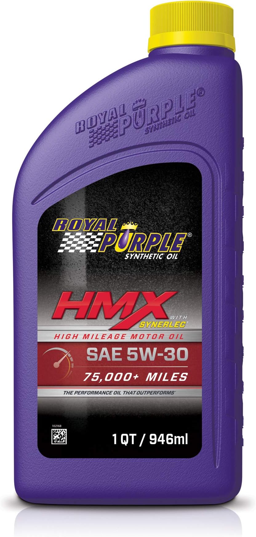 (11745-6PK HMX SAE 5W-30 High-Mileage Synthetic Motor Oil - 1 Quart, (Case of 6)