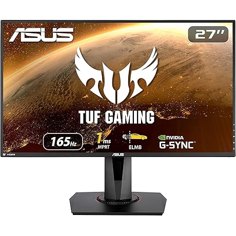 ASUS TUF Gaming 27" 1080p 144hz ips Monitor (VG279QR): A Gaming Beast!