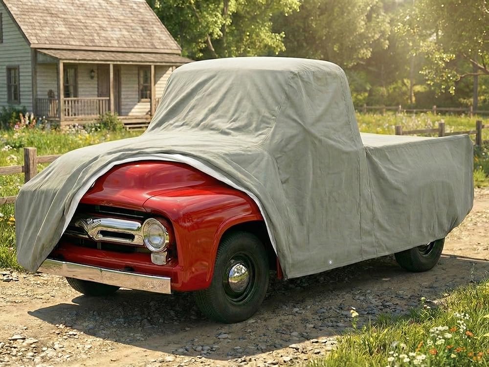 CarsCover Custom Fits for 1948-1956 Ford F1 F100 Truck Pick Up Delivery Car Cover Heavy Duty All Weatherproof — view 4