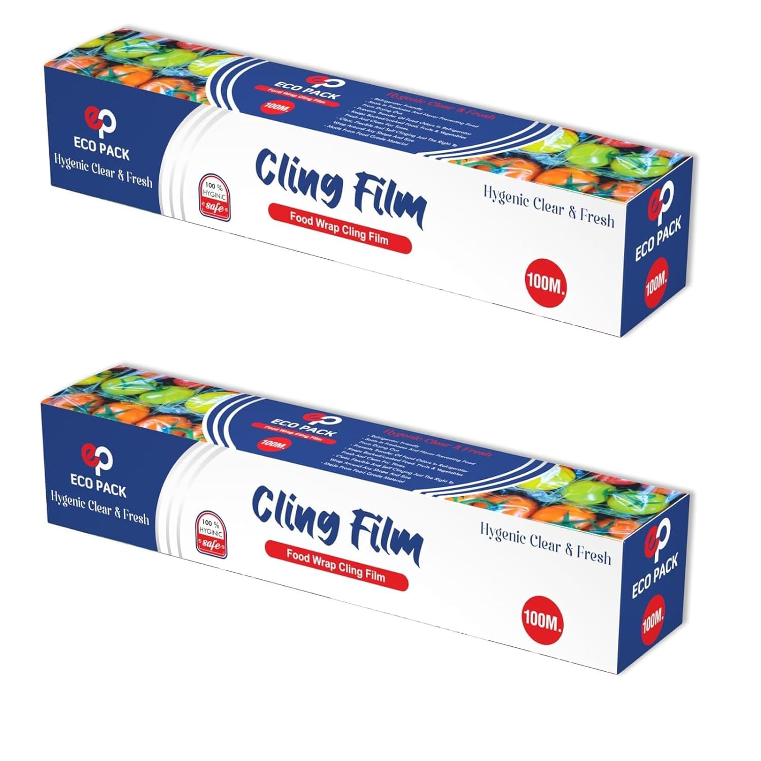 EcoPack Eco Friendly Cling Bio Wrap (Biodegradable Cling Film Wrap) 100m (Pack of 2 =200) (B0BBTY8ZBM) Amazon Price History, Amazon Price Tracker