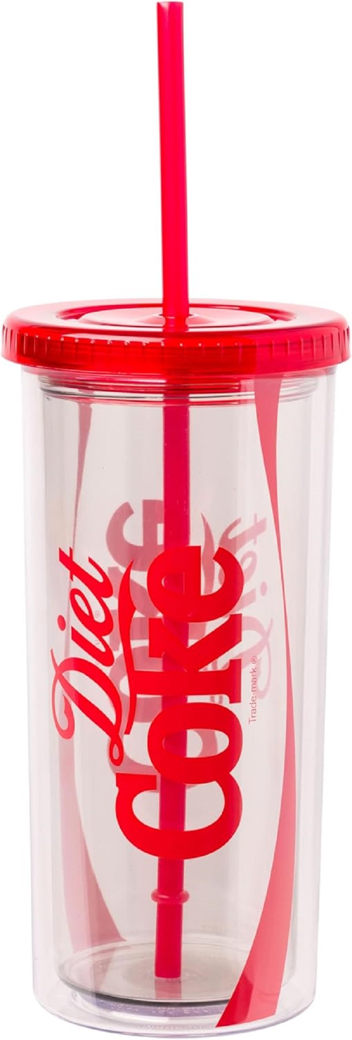 Amazon.com | Silver Buffalo Coca Cola Diet Coke Plastic Tall Cold