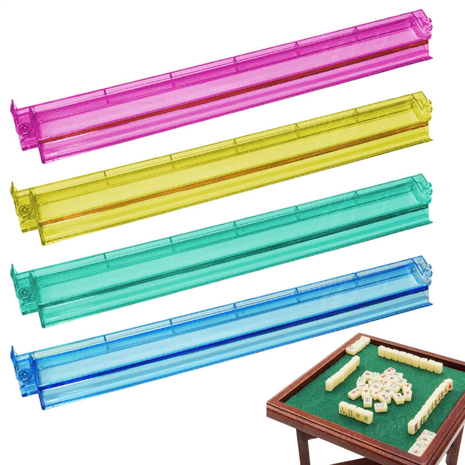 Popychacze do kafelków do gry planszowej Mahjong Zestaw 4 Tacek Na