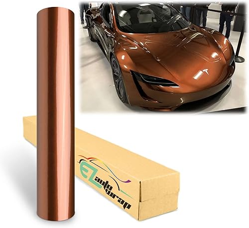 EZAUTOWRAP - Vinilo adhesivo metálico de alto brillo y calidad prémium con liberación de aire sin burbujas y kit de herramientas gratuito, Magenta