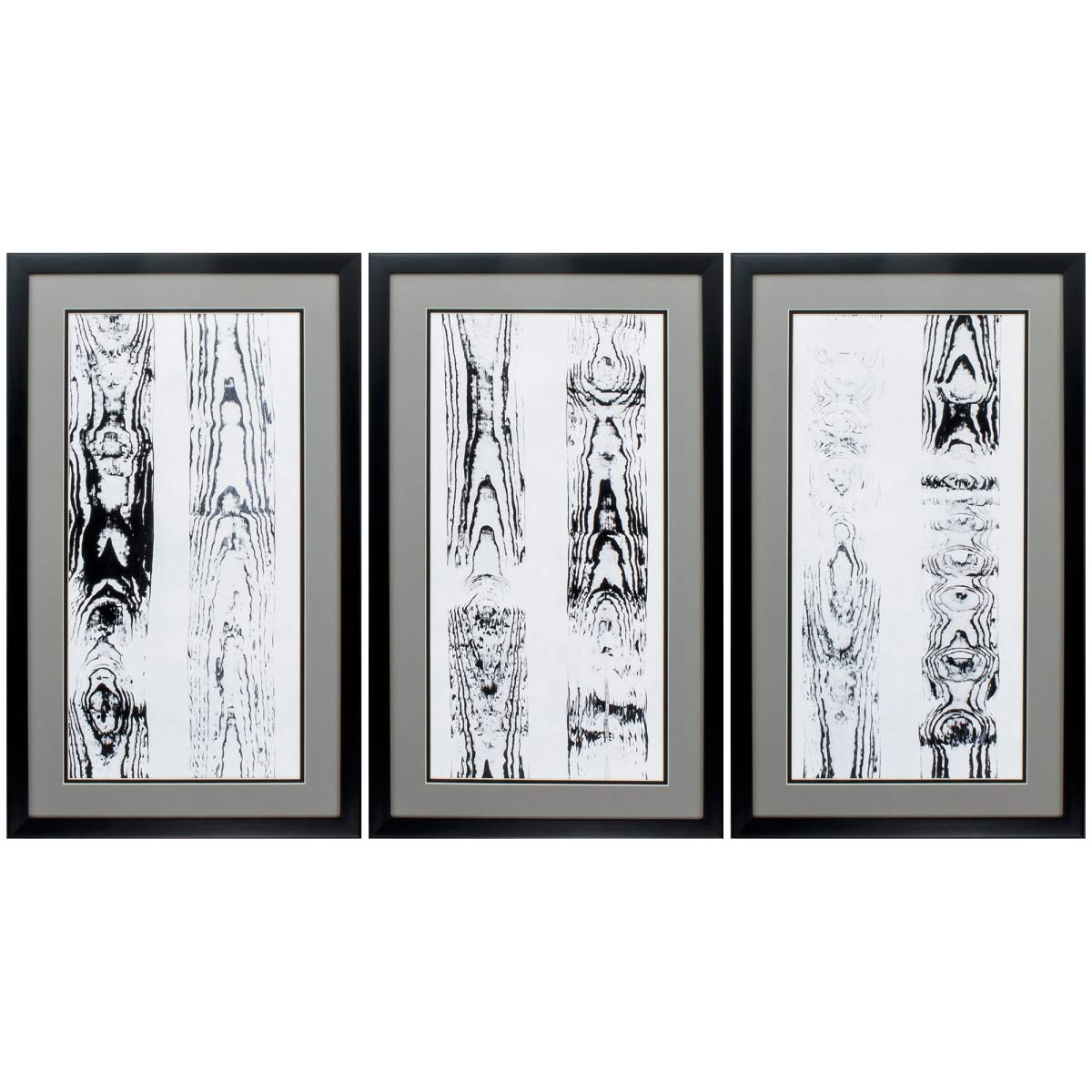 Propac Images 3172 Vertical Endgrain Panel Wall Art, Set of 3