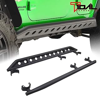 EAG Tubular Rocker Guard Rock Sliders (Pair) for Jeep JK 4-Door