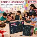 Storio Birthday Party Return Gift Pack of 12 LCD Writing Tablet 8.5 Inch Size for Kids 5+ Years | Pack of 12 gallery image