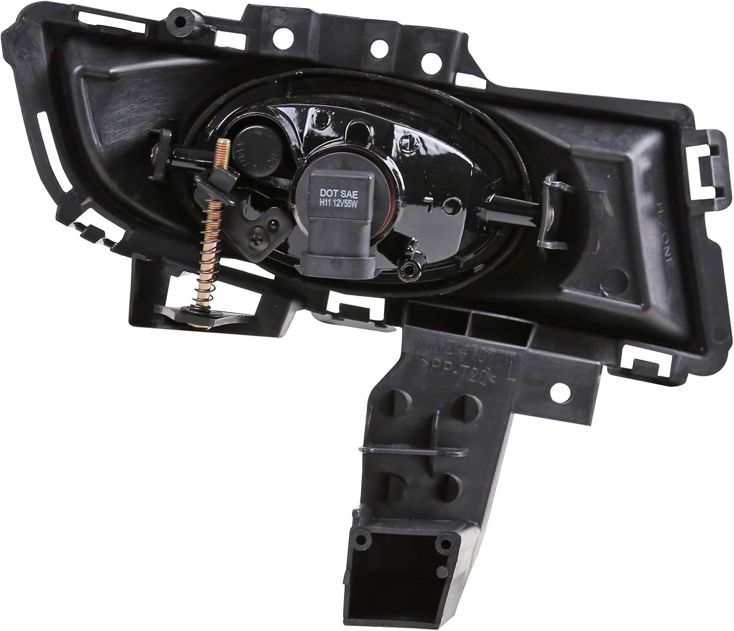 Carpartsinnovate Fits 07-09 Mazda 3 Sedan 4Dr Replacement Clear Fog Lights Driving Bumper Lamps+Switch