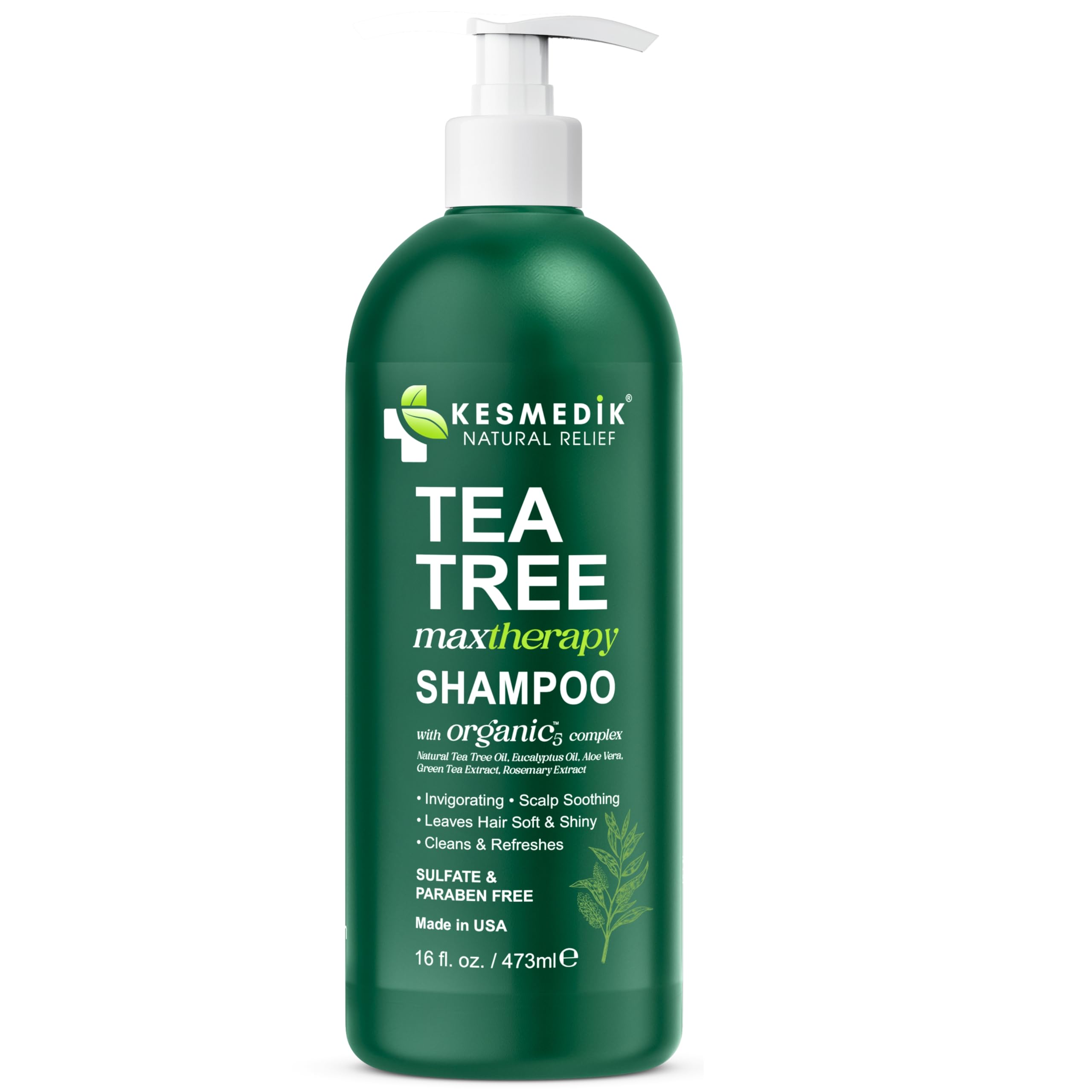 KESMEDIK Tea Tree Oil Shampoo MaxTherapy