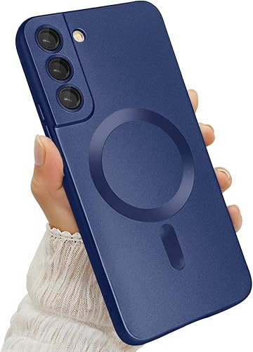 Miniatura 28 de Funda Magnética para Samsung Galaxy S25 Plus para Mujeres Hombres Niñas [Compatible con MagSafe] [Protector de Lente de Cámara] Mate Bonita Delgada