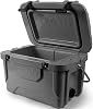 Hard Ice Chest Cooler with Microban Protection - Arctic Zone Titan Deep Freeze Cooler - Size: 20Q30 Can and 55Q84 Can - Color: Blue and Gray