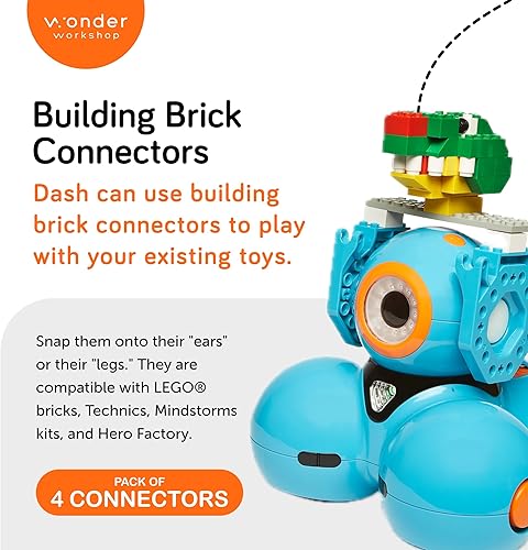 Vista 7 de Dash Robot Wonder Pack – Paquete educativo de codificación para niños mayores de 6 años – Aplicaciones STEM gratuitas con videos instructivos