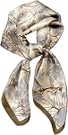 MEISEE 100% Pure Mulberry Silk Scarf 27"'x27(in) Square Scarf Head Scarf Neck scarf Headscarf for Women with Gift Packed