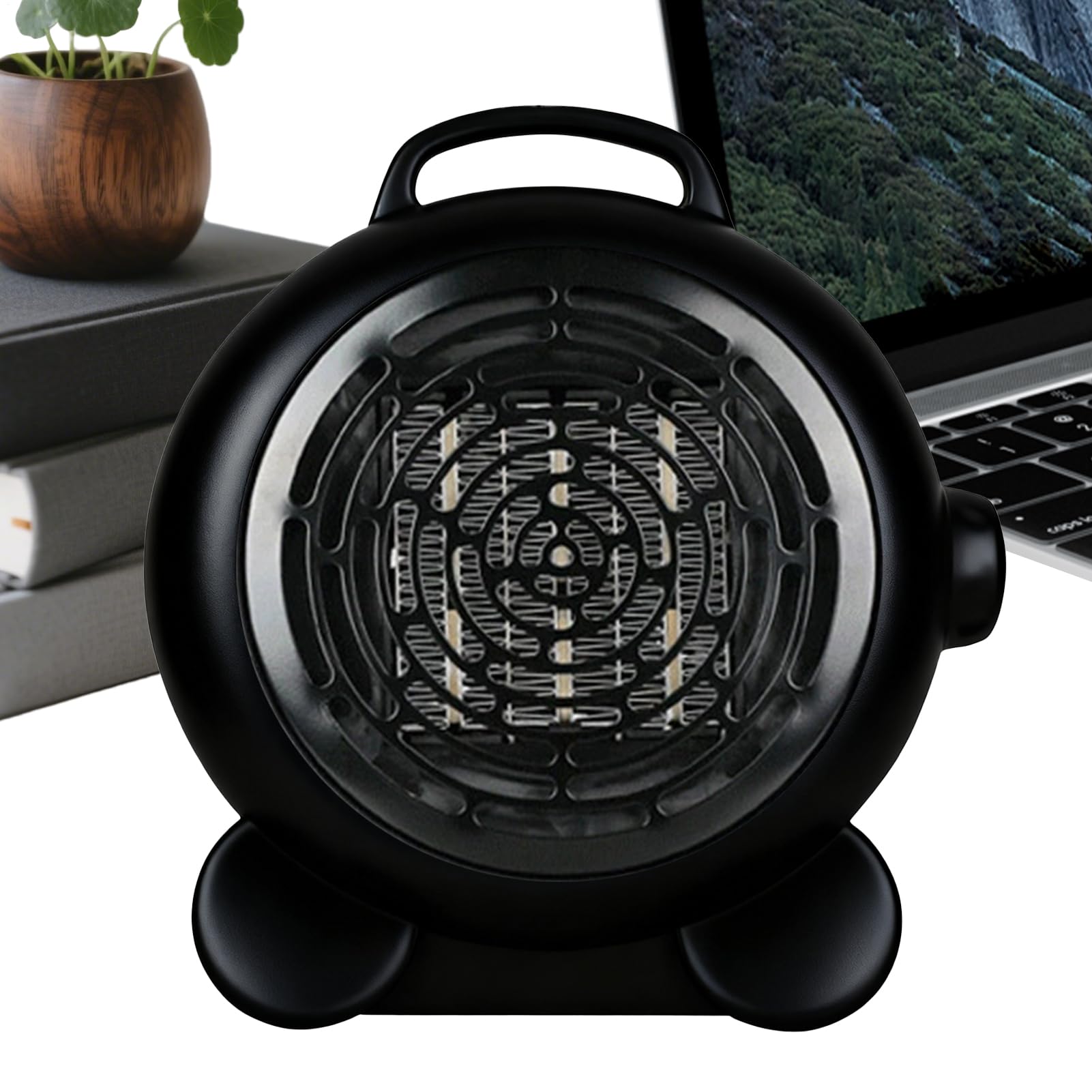 Chauffage électrique compact et ventilateur de table au design épuré