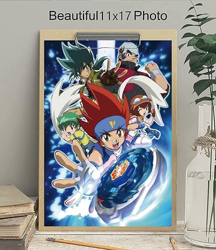 Miniatura 3 de Christ-EZ Anime Cartoons Beyblade Metal Fusion Cool Wall Decor Art Print Poster para la estética de la habitación - Póster mate sin marco regalo