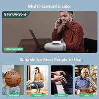 Vista 4 de Masajeador de manos con calor y compresión, para artritis y túnel carpiano, calentador de muñeca, masajeadores de dedos, rodillos de amasado