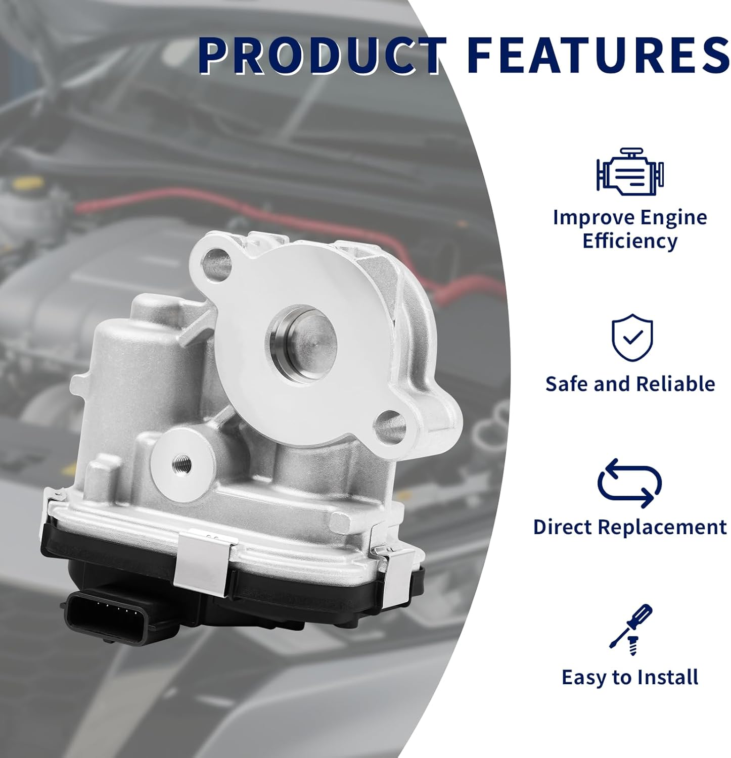 147106CA1C EGR Valve Replacement for Nissan Altima 2019 2020 2021 2022 2023 2.0L 2.5L L4