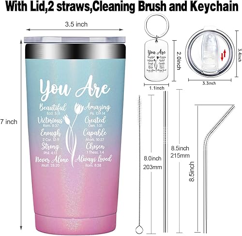 Miniatura 3 de Fufandi Regalos cristianos para mujeres, regalos religiosos, regalos inspiradores, regalos de cumpleaños para mujeres, mamá, amiga, hermana,