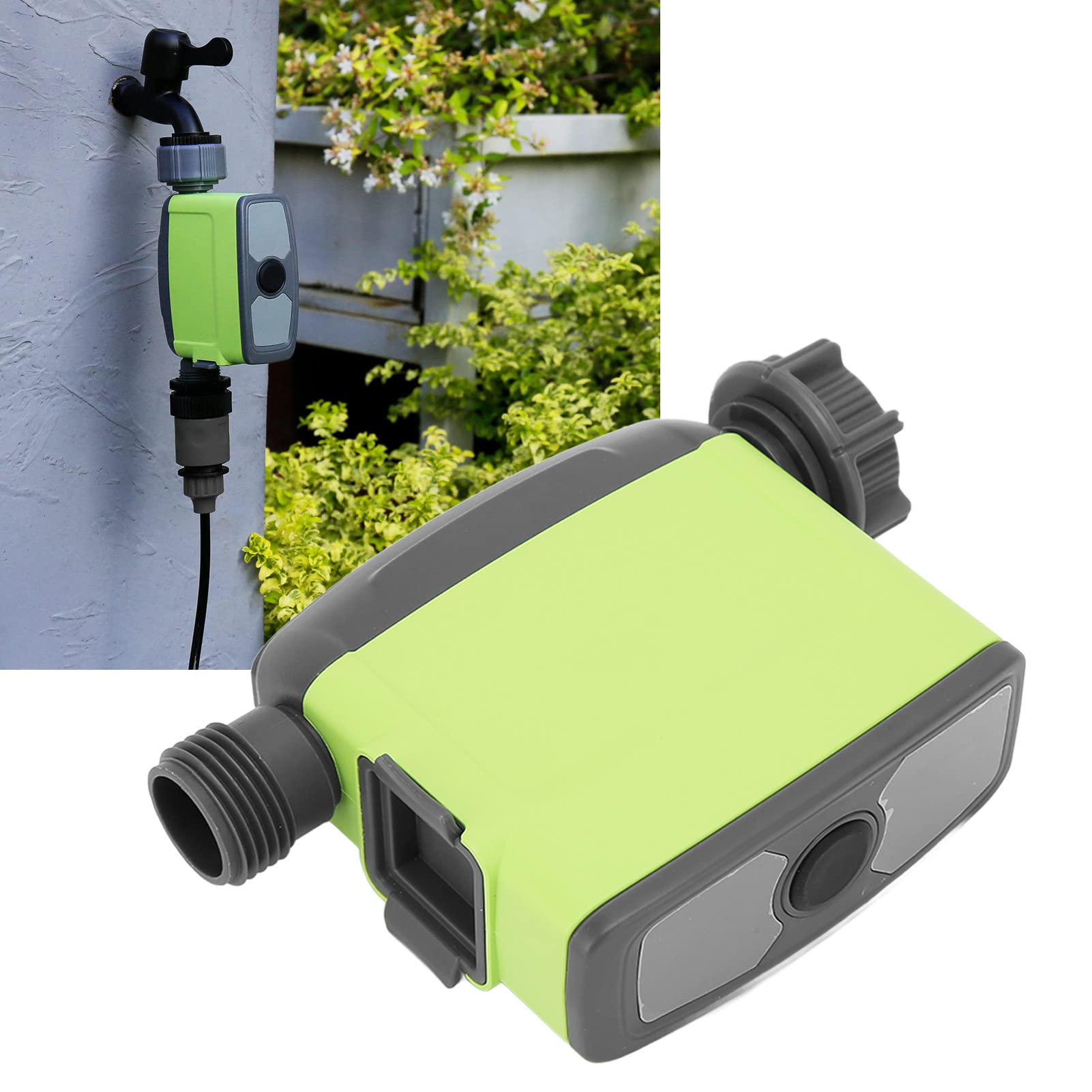 Temporizador Inteligente para Grifo de Manguera, Dispositivo Resistente Al Agua con Control Bluetooth para Riego Eficiente y Cuidado del Jardín, Material ABS de Primera Calidad