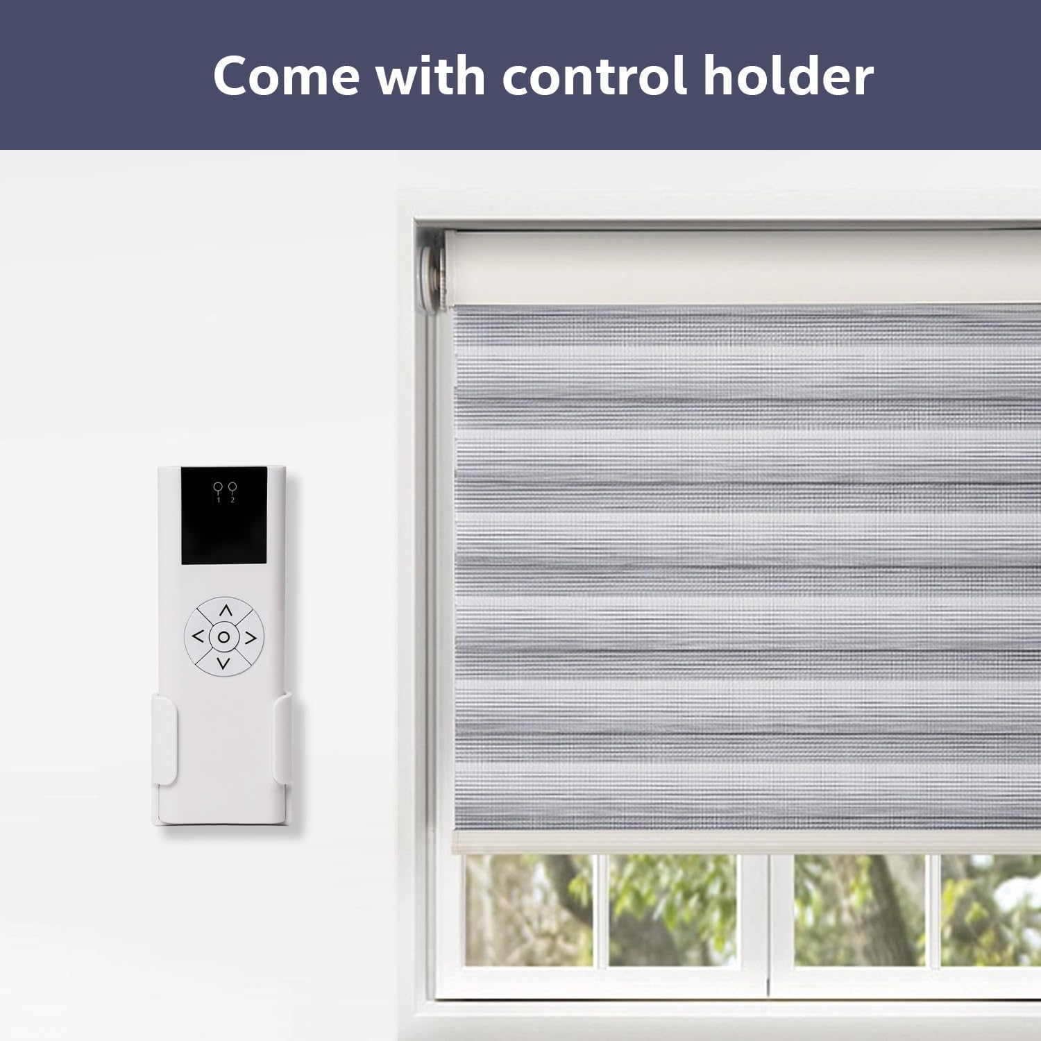AC114-02-Wireless Control, 2 Channel Blinds Controller for Motorized Roller Shades and Blinds