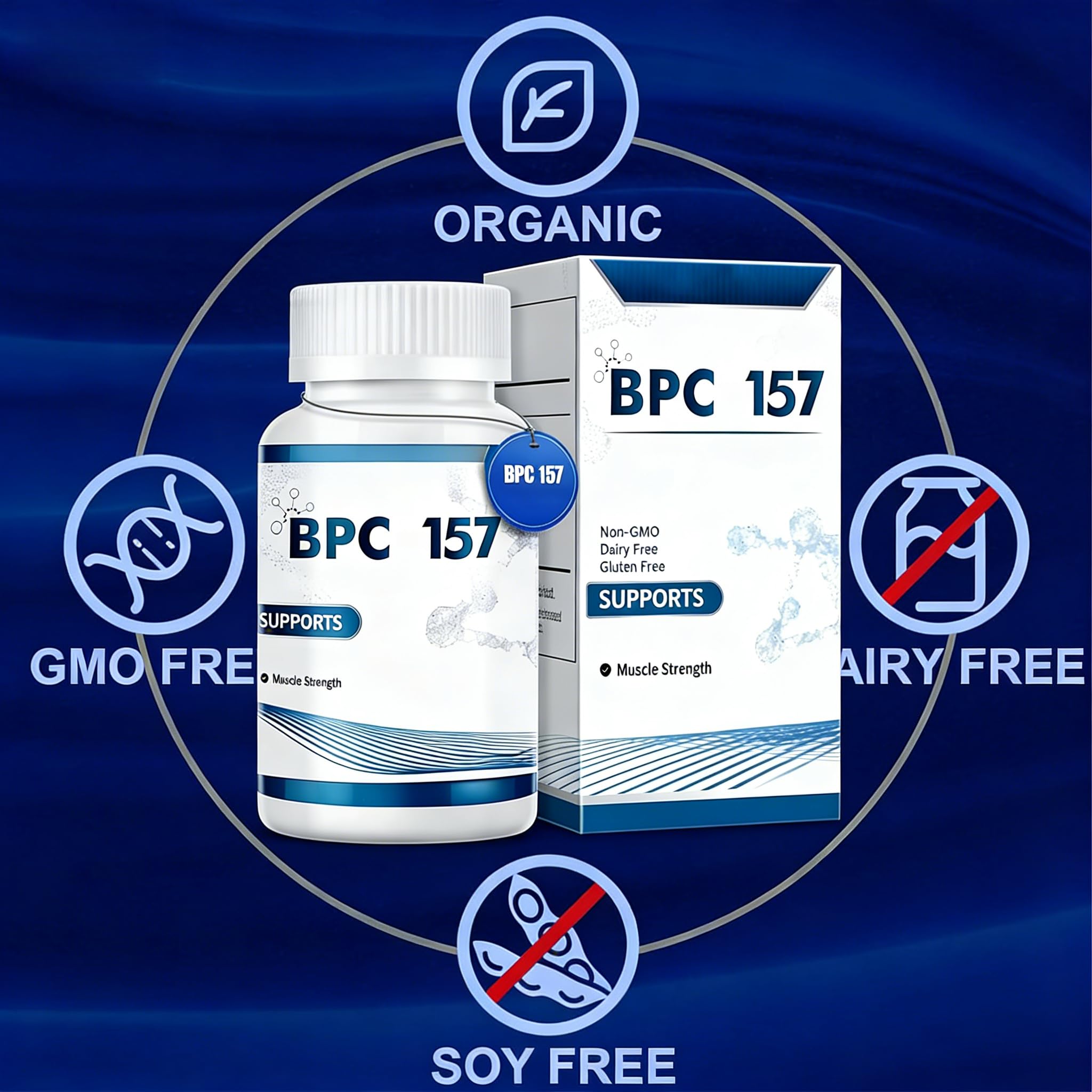 Complexe BPC 157 – Adapté aux personnes en forme | Favoriser la croissance musculaire et augmenter l’endurance
