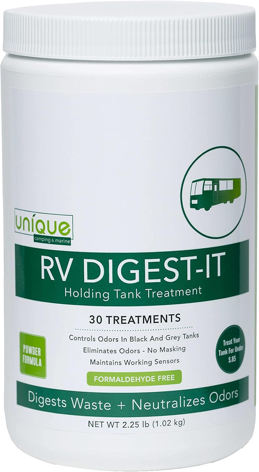 Unique RV DigestIt Holding Tank Treatment Packaging May