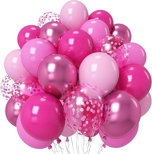 Miniatura 16 de Globos rosas y verdes retro verde salvia, rosa, dorado metálico, confeti, globos de látex verde oliva, dorado, rosa, beige, para Pascua, selva, Rosa