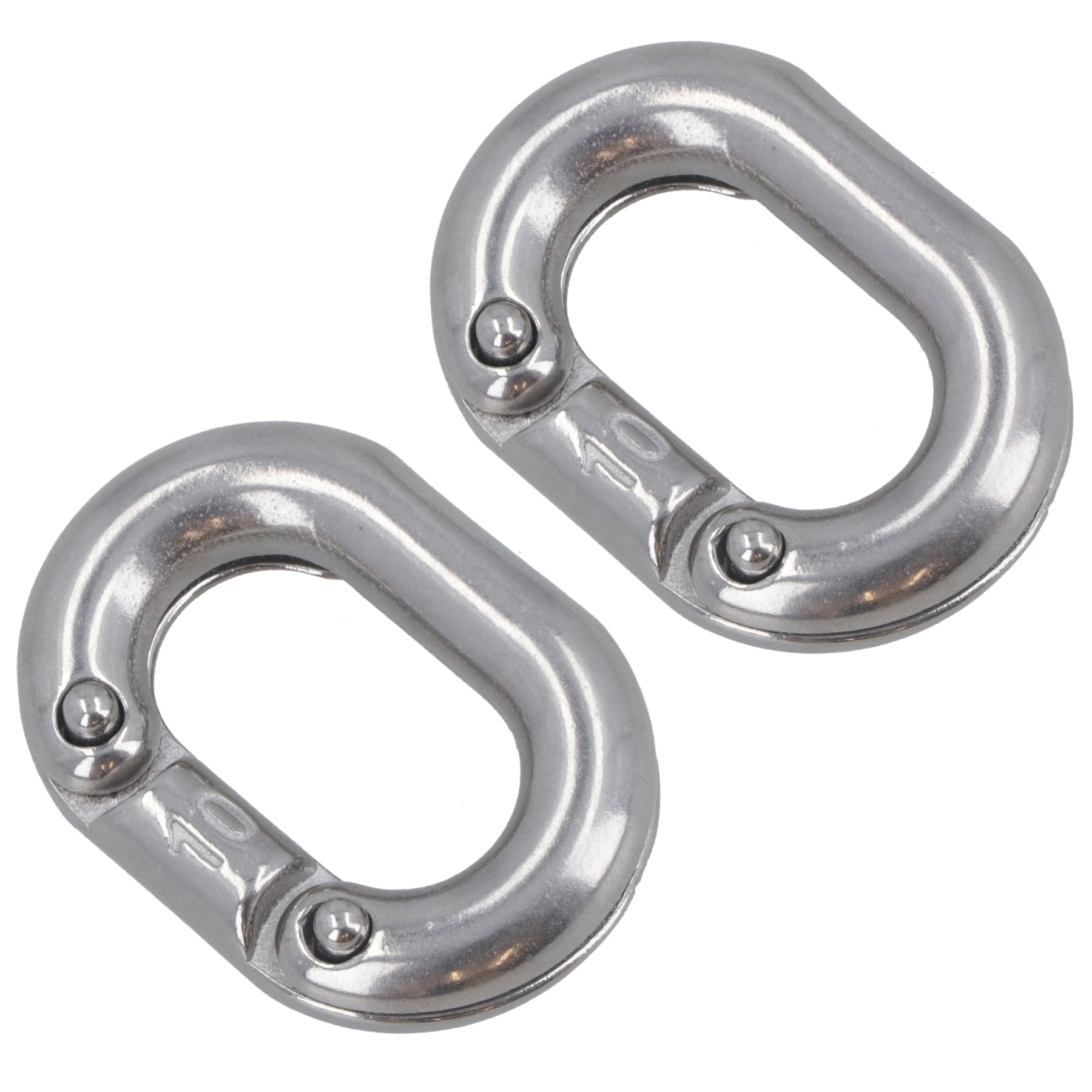 Ab Tools 2 X Chain Connecting Link 10Mm Marine Grade Stainless Steel Split Shackle Dk72