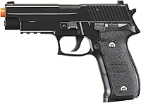 Vista 1 de G26 Airsoft Metal P226 Spring Airsoft Pistola Negra
